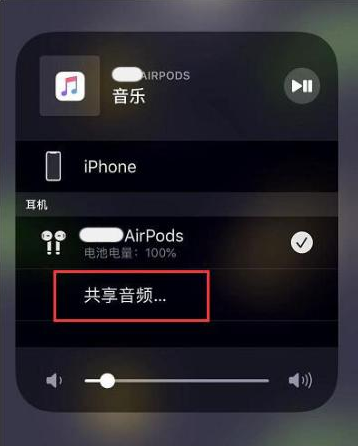 老河口苹果14音频维修点分享iPhone14音频共享设置方法 