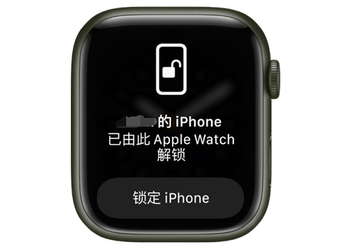 老河口苹果手机维修分享用 AppleWatch 解锁配备面容 ID 的 iPhone方法 