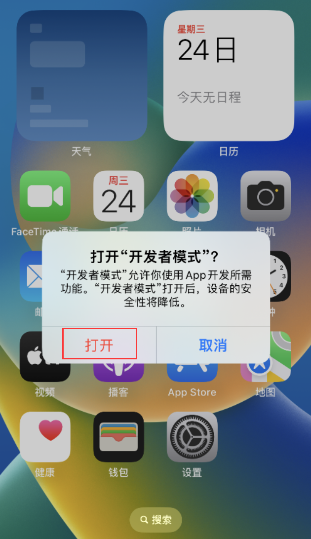 老河口苹果手机维修分享如何打开开发者模式 