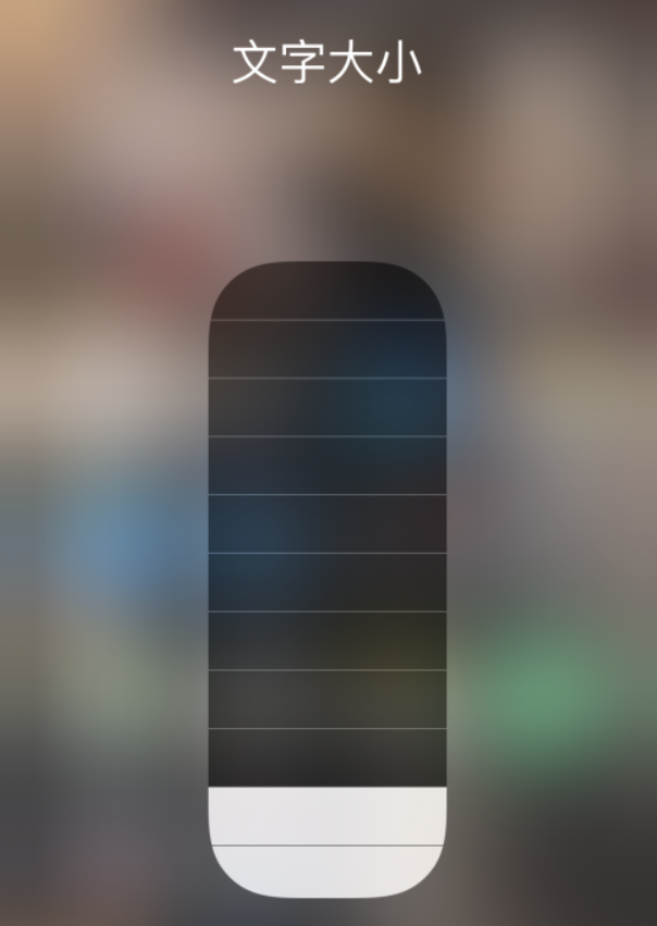 老河口苹果手机维修分享小技巧：在 iPhone 控制中心快速调节字体大小 