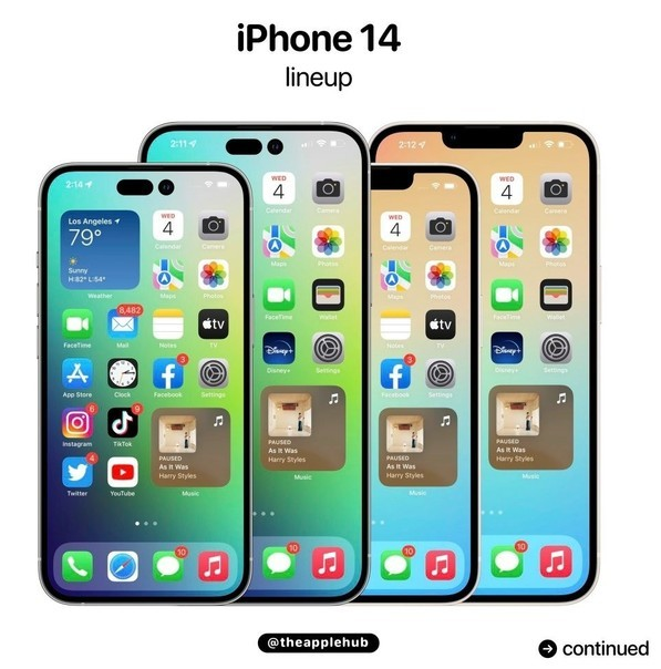 老河口苹果14维修分享iPhone 14全家福 