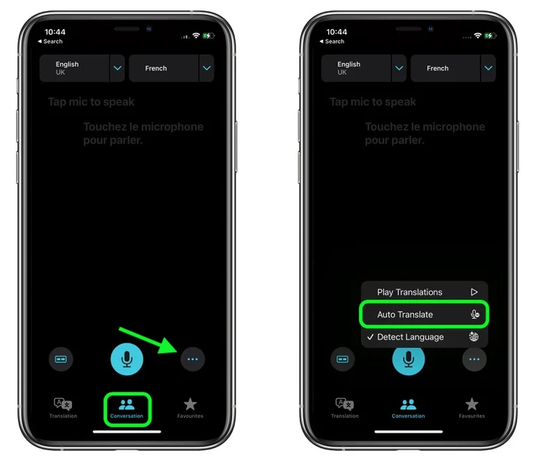 老河口苹果手机维修分享iOS 15 “翻译” App 新改进 