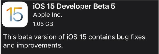 老河口苹果手机维修分享如何升级到iOS15.0 beta5 